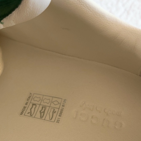 Gucci Women’s Women’s Bicolor Web Low-Top Sneakers - Picture 8 of 16